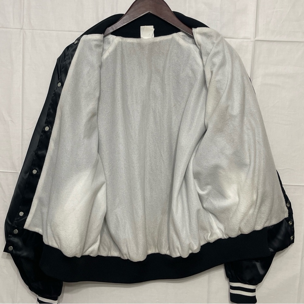 Black Bomber Jacket - image 11